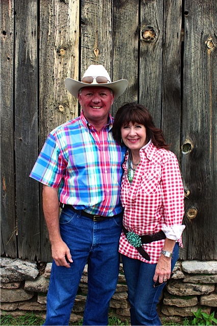 Gail and Chuck at Barn Party 2014