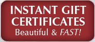 Instant Gift Certificates Beautiful and Fast